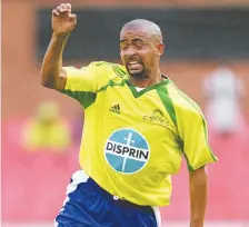  ?? Picture: Gallo Images ?? Fabian McCarthy in his Mamelodi Sundowns playing days.