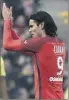  ?? (Photo AFP) ?? Cavani en est déjà à vingt buts en Ligue .