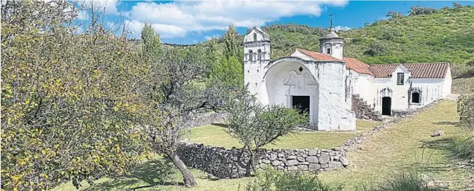  ?? GENTILEZA MILAGROS MARTÍNEZ ?? TESORO CORDOBÉS. Declarada Monumento Histórico Nacional, es una de las capillas más fotografia­das de toda la provincia de Córdoba.