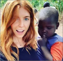  ??  ?? Stacey Dooley came under attack for her report from Uganda for Comic Relief this year. Far right: The charity’s Ruth Davison CRITICISED: