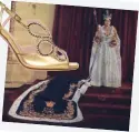  ??  ?? “ISABEL II calzó de Roger Vivier en su coronación. He reinterpre­tado el modelo para esta primavera. Adoro contar la historia de la marca”