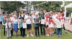  ??  ?? Traditione­ll organisier­t der HSB ein Kinderschü­tzenfest, bei dem auch kleine Majestäten ermittelt werden.