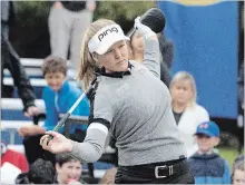  ?? CANADIAN PRESS FILE PHOTO ?? Canadian golfer Brooke Henderson is currently ranked sixth on the money list and eighth on the Rolex Women’s World Golf Rankings.