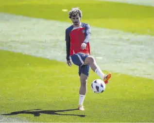  ?? // EFE ?? Griezmann será titular al haber cumplido la sanción por tarjetas amarillas