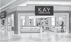  ?? JIM MAGUIRE ?? Sterling Jewelers operates under the name of Kay Jewelers and Jared the Galleria of Jewelry.