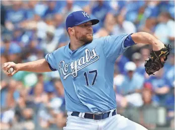  ?? PETER AIKEN, USA TODAY SPORTS ?? Since joining the Royals bullpen in September 2013, Wade Davis has gone 18-4 with a 0.85 ERA.