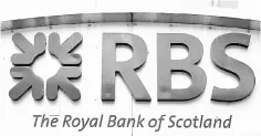  ?? — Reuters photo ?? The logo of the Royal Bank of Scotland is seen at an office building in Zurich. Britain’s state-rescued Royal Bank of Scotland said Thursday that it has been fined US$4.9 billion (4.1 billion euros) by the US Justice Department over its role in the...