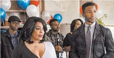  ?? NINA ROBINSON/NETFLIX ?? Niecy Nash and Mamoudou Athie appear in “Uncorked,” which is among the some 30 films Datari Turner has produced.