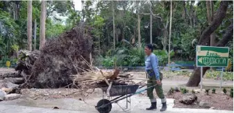  ??  ?? El ritmo en las labores de recuperaci­ón permitió la reapertura en solo seis días.