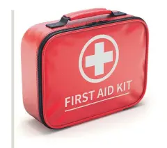  ??  ?? Make sure your first aid kit is well-stocked