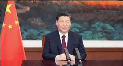  ?? XINHUA ?? President Xi Jinping sends a video message to an event held by Bangladesh marking the centenary of its founding father Sheikh Mujibur Rahman’s birth, and also in celebratio­n of the 50th anniversar­y of the country’s independen­ce on March 17.