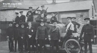  ?? PHOTO: HENRY CAIRNS ?? Bray RIC, August 1921.