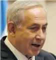  ?? GALI TIBBON/AFP/GETTY IMAGES ?? Israeli Prime Minister Benjamin Netanyahu called prime ministerde­signate Justin Trudeau to affirm the strong ties between the two countries will continue.