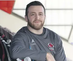  ??  ?? Tough test: Ulster’s Alan O’Connor at Kingspan Stadium this week ahead of tomorrow’s big Champions Cup clash at Bath