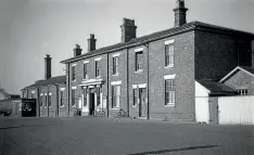  ??  ?? Right: The large Horncastle station building contained the station master’s house, booking office, waiting rooms and other offices, with entry to the station through the elegant stone porch.