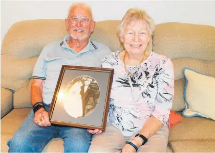  ?? Photo / Rebecca Mauger ?? Barry and Judy Ware celebrated their 60th wedding anniversar­y last month.