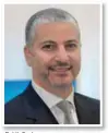  ?? Rabih Saab ?? President and Managing Director of Europe, Middle East, Africa and South Asia, Travelport