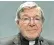  ??  ?? Cardinal George Pell has the support of Catholics in his Australian homeland