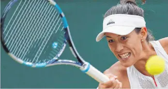  ?? FOTO: DPA ?? Steht vor einer glorreiche­n Zukunft: Garbine Muguruza.