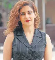  ?? PHOTO: PRODIP GUHA/HT ?? Sanya Malhotra will next be seen in a Ritesh Batra film