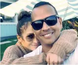  ?? F.E. ?? JLo y Alex Rodríguez se manifestar­on en apoyo a Houston.