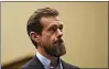  ?? ANDREW HARRER — BLOOMBERG ?? Jack Dorsey, co-founder and CEO of Twitter, announced Wednesday that Twitter is banning political advertisin­g from its platform.