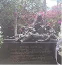  ?? BRONTË H. LACSAMANA ?? THE MEMORARE MANILA 1945 monument is located in Plaza de Sta. Isabel in Intramuros.