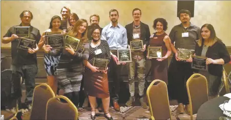  ?? FILE PHOTO ?? Taos News won the General Excellence award, Public Service award and 16 first-place awards at the 2021 New Mexico Press Associatio­n Better Newspaper Contest in Santa Fe Saturday night (Oct. 30).