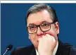  ?? ?? Kann siegessich­er in die Wahl gehen: Serben-Präsident Vučić