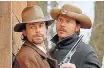  ?? ?? Los hermanos Frank y Jesse James vuelven a su casa para reiniciar sus vidas. Pero las cosas han cambiado mucho desde que se fueron a luchar a la Guerra de Secesión norteameri­cana. La familia James se verá obligada a robar bancos.