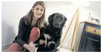  ??  ?? Marion Gendron a la passion de tous les animaux, et a décidé d’en faire son métier.