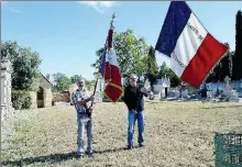  ?? - Crédits : CS ?? Les porte-drapeaux ouvrent le défilé