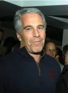  ?? Photograph: Sipa Press/REX ?? Epstein was a client of the bank JP Morgan while Staley worked there.