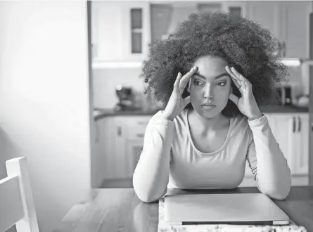  ?? GETTY IMAGES ?? A stressed out and tired brain is more likely to lead you to overthink things.