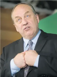  ?? ARLEN REDEKOP / POSTMEDIA NEWS FILES ?? B.C. Green party Leader Andrew Weaver has a strong hand in his push for proportion­al representa­tion in the province, Andrew Coyne writes.