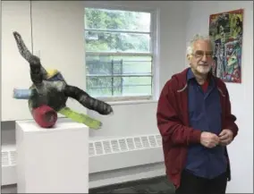  ?? JANE DELL VIA AP ?? This May 13, 2017photo shows Larry Dell at the opening of an art exhibition he curated in Livingston, N.J. Dell, 68, grew up in New York City with parents he loved. He learned only nine years ago that he had been adopted as an infant, and that he was...