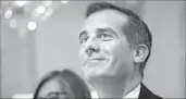  ?? Al Seib Los Angeles Times ?? ERIC GARCETTI campaigned for mayor as someone who would stand up for DWP ratepayers.
