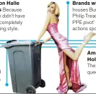  ??  ?? Brands with heart Fashion houses Burberry, Anya Hindmarch, Philip Treacy and more did ‘the PPE pivot’ – their lockdown actions spoke louder than words.
Amanda Holden
The spangle queen.