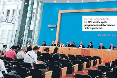  ??  ?? Ejercicio independie­nte
La BPK decide quién proporcion­ará informació­n sobre qué tema.