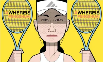  ?? Illustrati­on: David Lyttleton ?? The WTA is refusing to hold tournament­s in China because of the treatment of Peng Shuai.