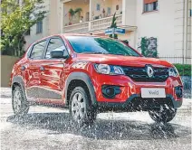  ??  ?? Unidades do Renault Kwid já foram chamadas para recall três vezes