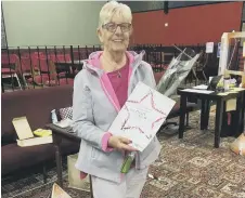  ??  ?? Marie won a Slimming World award.