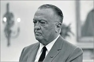  ?? CEDOC PERFIL ?? HOOVER. El director del FBI era homófobo, pero se vestía de mujer a escondidas.