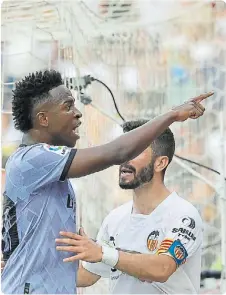  ?? ?? VINICIUS JR. LA PASÓ MUY MAL EN EL ESTADIO MESTALLA...