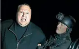  ??  ?? Kim Dotcom is the subject of the Kiwi documentar­y Caught in the Web.