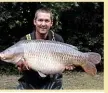  ??  ?? Lewis Read with Wellie’s Small Tailed Common at 48lb4oz.