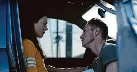  ?? Momentum Pictures ?? Jonathan Tucker (right) plays a man who seduces a girl half his age, played by Lily McInerny, in “Palm Trees and Power Lines.”