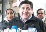  ?? ASHLEE REZIN/SUN-TIMES ?? Gov.-elect J.B. Pritzker