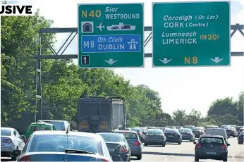  ??  ?? PAY AS YOU GO Drivers in Ireland could pay per mile to fill the taxation void caused by the switch to low-emission and electrifie­d vehicles