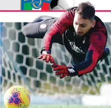  ?? LAPRESSE ?? Gianluigi, Gigio, Donnarumma, 21 anni, portiere anche dell’Italia